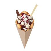 Bubble Wafel Kersen Popcorn,Soft Ice Corner,Angelo,Good Choice;5,95